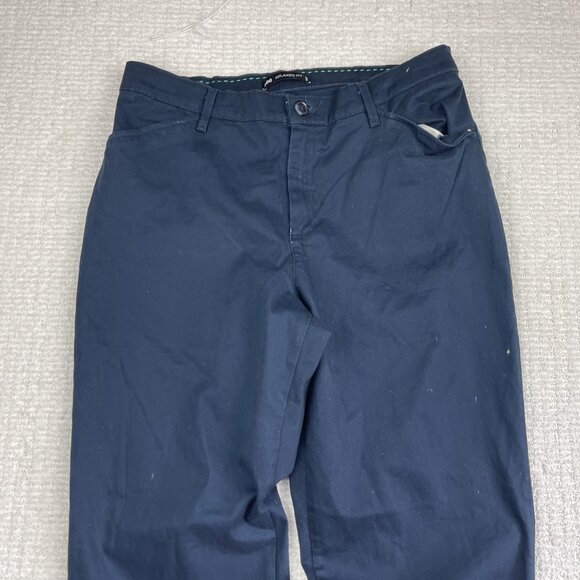 Lee Relaxed Fit 1889 Pants Womens Size 10 Medium Straight Leg Navy Blue Read - Picture 2 of 16